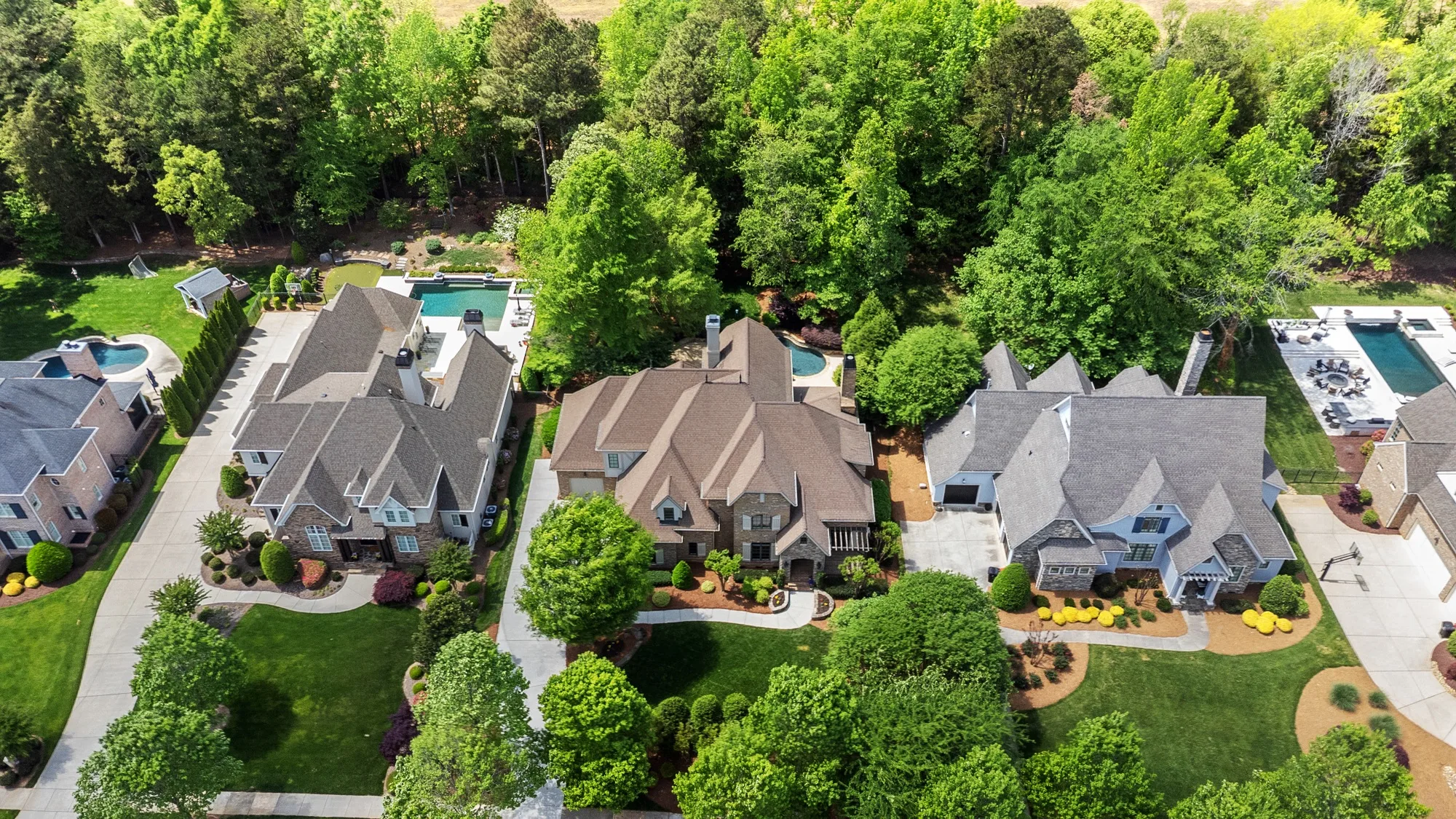 Waterfront Estate in Lake Wylie — real estate photography