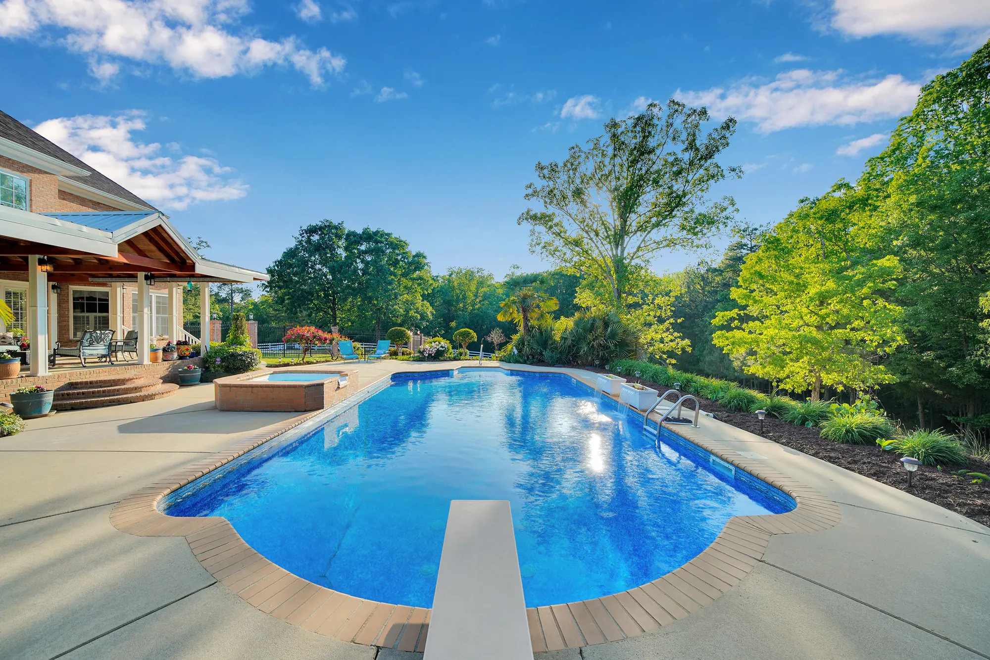 Backyard Pool — real estate photography